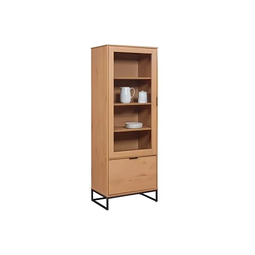 Offerta a tempo: Inter Link - Cassettiera - Credenza - Vetrina - Buffet - Pino massiccio - 2 ante - 2 - Rovere Colori - VIVO 2T - 50% da 279.98 € a 138.60 €