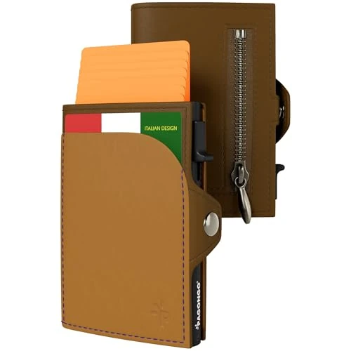 Offre limitée : Pago-Pop | Portefeuille Homme, Porte Monnaie Homme, Porte-Carte Homme, Porte Feuille Homme, Portefeuilles et Porte-Cartes Homme, Wallet, Portefeuille Homme Cuir, Portefeuilles Homme, Marron de 19.99 EUR à 19.99 EUR (remise 0%)