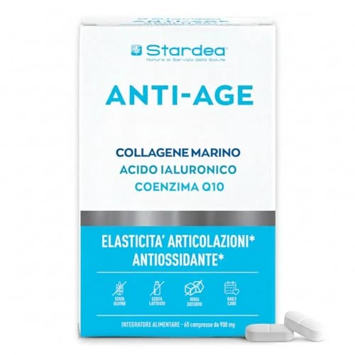 Offerta a tempo: Collagene Marino con Acido Ialuronico | 2500 mg Collagene e Acido Ialuronico + Q10 — 29% da 17,00 € a 12,00 €