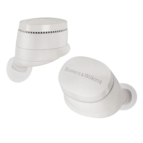 Bowers & Wilkins Pi6 Draadloze Oordopjes met ANC - True Wireless In-Ear Earbuds met aptX Adaptive, 24-bit Hi-Res Audio, 24 Uur Batterij, 6 Microfoons & Snelladen - Cloud Grey