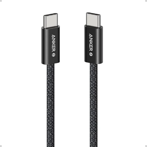 Limited-time offer: Anker 240W Zolo USB C to USB C Cable (3ft,0.9m), USB C Charger Cable from 8.99 £ to 6.99 £ (save 22%)