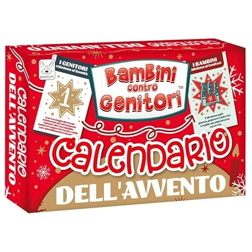 Limitiertes Angebot: KANGUR Lernspiel Adventsquiz Weihnachten Kartenspiel für Familien Lernspiele für Kinder und Erwachsene | Kinder gegen Eltern Adventskalender | 48 Karten | 144 Fragen | 7+ von 14.28 EUR auf 14.28 EUR (Spare 0%)