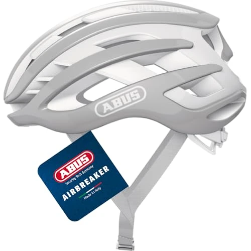Zeitlich begrenztes Angebot: ABUS Rennradhelm AirBreaker, Pure Grey, Größe S von 248.94 € auf 248.94 € (0.00% Rabatt)