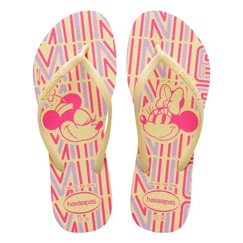 Zeitlich begrenztes Angebot: Havaianas Slim Disney Damen FlipFlop Buttercream 39 EU von 16.62 € auf 15.78 € (5% Rabatt)