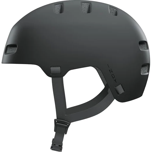 Kask rowerowy ABUS INDY - kask na dirt, skate, stok i MTB - ze zoptymalizowaną amortyzacją - dla nastolatków i dorosłych - rozmiar M, czarny