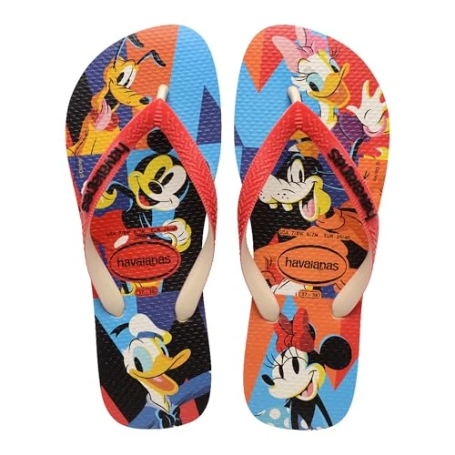 Offerta a tempo: Havaianas - Infradito Disney Eleganti, Comode, Leggere E Resistenti, Disegni Disney E Pixar, Cinturini Larghi, Unisex Adulti - 37% da 18.71 € a 11.80 €