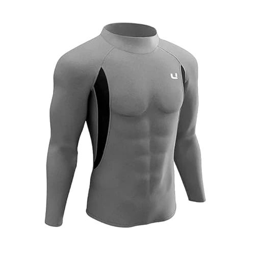 Limitiertes Angebot: UNIQUEBELLA Thermo Unterwäsche Unterhemd, Funktions Herren Funktionswäsche Skiunterwäsche Winter Ski Thermo-Unterwäsche Thermowäsche von 12.49 EUR auf 7.64 EUR (Spare 39%)
