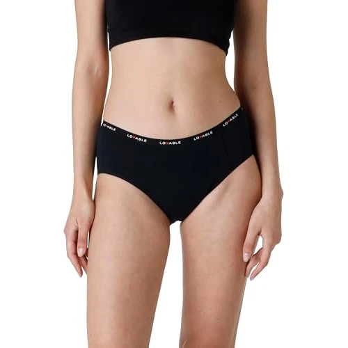 Offerta a tempo: LOVABLE Slip Culotte da Ciclo Mestruale Flusso Abbondante Period Panties Donna — 12% da 27,90 € a 24,55 €