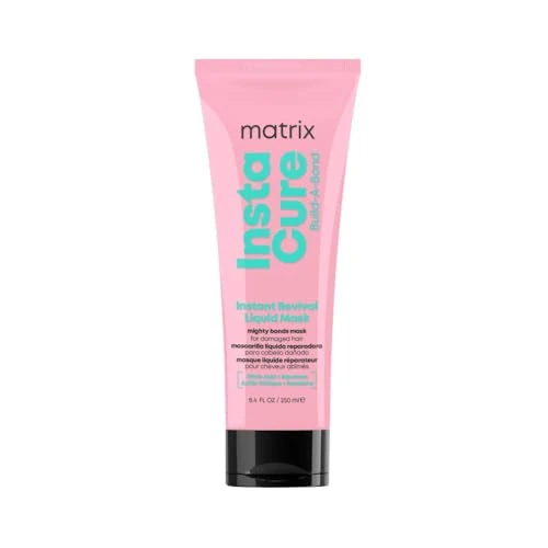 Offerta a tempo: Matrix, Maschera Liquida Professionale per Capelli Danneggiati, Capelli Forti, Elastici e Rinforzati dall'Interno, Con Acido Citrico e Squalane di Origine Vegetale, Instacure Build-A-Bond, 250 ml - 11% da 17.71 € a 15.80 €