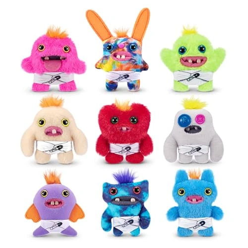 Fuggler Baby Fugg di ZURU, 4" Funny Ugly Monster, peluche, da collezione, giocattolo (assortimento casuale, 3 Pack)