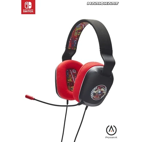 Wired Stereo Headset for Nintendo Switch - Mario Kart Rivals