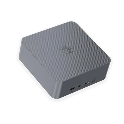 Beelink EQR6 mini PC, AMD Ryzen 7 7735HS (8C/16T do 4,75 GHz), 24 G DDR5 RAM 1TB PCIe4.0 SSD mini komputer, WiFi6, BT5.2, Dual HDMI, Dual 1000 M LAN, USB 3.2, Type-C
