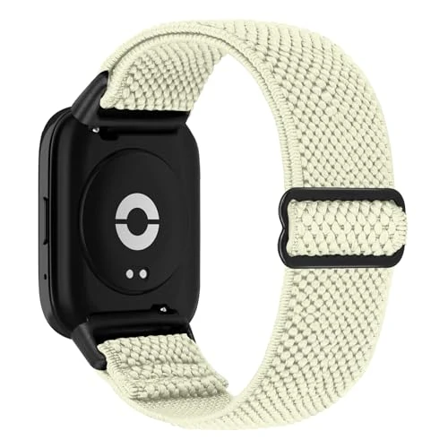 TumCez Cinturini Compatibile con Xiaomi Redmi Watch 3 Active Cinturino per Donna Uomo, Bracciale Sportivo in Nylon Morbido Elastico Traspirante per Cinturino Xiaomi Redmi Watch 3 Active