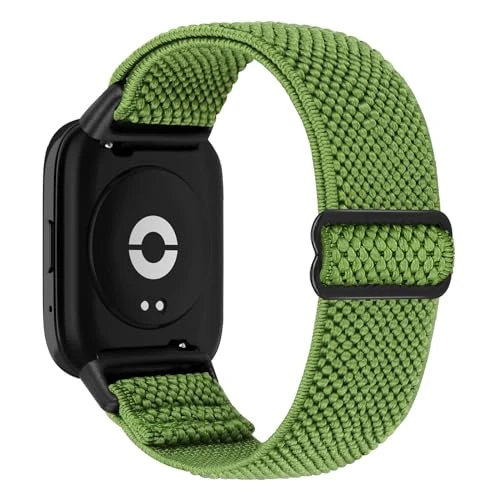 TumCez Cinturini Compatibile con Xiaomi Redmi Watch 3 Active Cinturino per Donna Uomo, Bracciale Sportivo in Nylon Morbido Elastico Traspirante per Cinturino Xiaomi Redmi Watch 3 Active