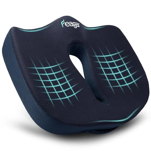 Offre limitée : Feagar Coussin Ergonomique XXL Mousse Mémoire - Orthopédique & Coccyx de 45.99 € à 41.99 € (9% de remise)