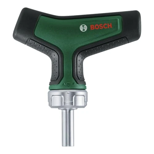 Limited-time offer: Bosch Bit Ratchet Screwdriver T-Handle (High-Torque Ratchet; 36 Teeth; Max Torque 46 Nm; Magnetic Bit Holder; 1/4-Inch; Ergonomic T-Handle Softgrip) from 10.75 GBP to 10.75 GBP (save 0%)