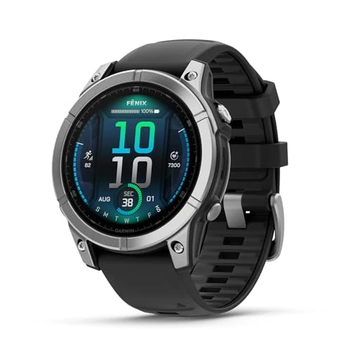Limitiertes Angebot: Garmin fēnix E 47mm – Multisport-Smartwatch, 1,3" AMOLED Touch-/Tastendisplay, bis zu 16 Tage Akkulaufzeit, 80+ Sport-Apps,TOPO-Karten, Musik, Benachrichtigungen von 699.99 EUR auf 579.99 EUR (Spare 17%)