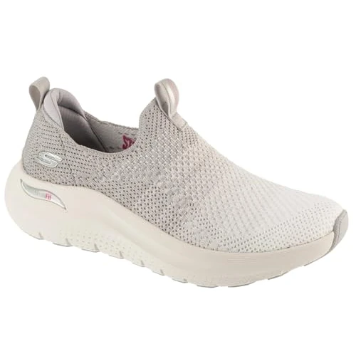 Offerta a tempo: Skechers Arch Fit 2.0 - Scarpe da Ginnastica da Donna, Gray, - 0.00% da 64.36 € a 64.36 €