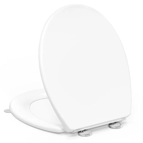 Offerta a tempo: YEAUPE PRO Tavoletta WC Universale Forma O in Urea, Chiusura Ammortizzata - 35% da 39.99 € a 25.99 €