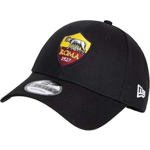 Offerta a tempo: New Era AS Roma Core 9forty Cappello, nero, taglia unica - 20% da 29.90 € a 23.92 €