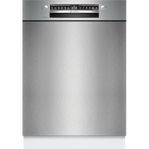 Series 4, SMU4EVS08E, undermount dishwasher, 60 cm, brushed steel
