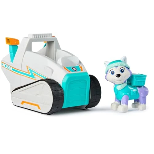 Paw Patrol, Everest’s Snowplough, Toy Vehicle with Collectible Action Figure, Sustainably Minded Kids’ Toys for Boys & Girls Aged 3 and Up