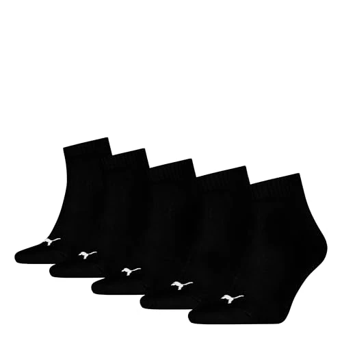 Oferta limitowana: PUMA Skarpety Quarter, uniseks, 5 sztuk, czarny, 39-42 EU z 55.96 zł na 55.96 zł (oszczędź 0.00%)