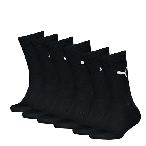 PUMA Unisex Kids Clssc Sok Easy Rider Classic Sok (pak van 5), Zwart, 23/26