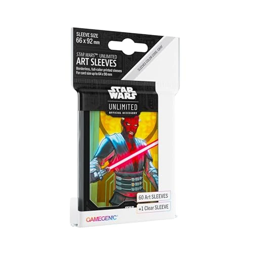 Gamegenic GGS15062ML Star Wars Unlimited Dark Maul Jeu de Cartes à Collectionner Multicolore