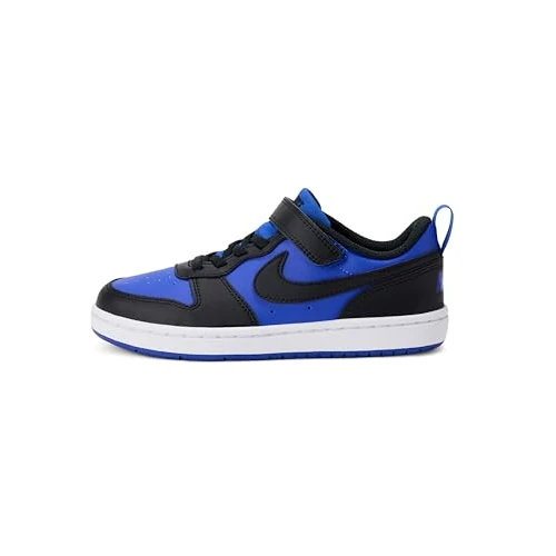 Nike HM6298-480 Court Borough Low RECRAFT PS Homme Game Royal/Black-White EU 29.5
