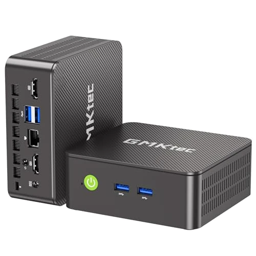 Offerta a tempo: Mini PC GMKtec G3 PRO a basso consumo energetico 10 W Intel Core i3-10110U (fino a 4,1 GHz, superiore 3500/4300U), 16GB RAM DDR4 SSD M.2 512 GB Mini Computer,2*4KHDMI/USB 3.2/Wi-Fi 6/BT 5.2/LAN 2.5G. - 14% da 369.98 € a 318.96 €
