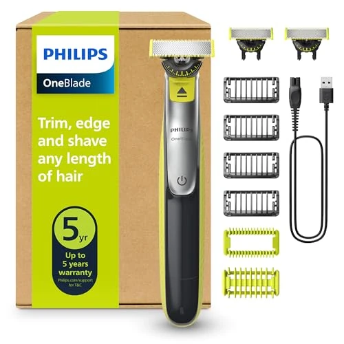 Offerta a tempo: Philips OneBlade 360 - Rasoio Elettrico + Accessori — 38% da 64,99 € a 39,99 €