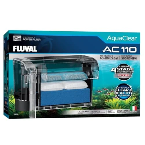 Limited-time offer: AC110 Power Filter, 60-110 US Gal / 227-416 L - Fluval USA (fluvalaquatics.com) from $112.99 to $112.99 (save 0.00%)