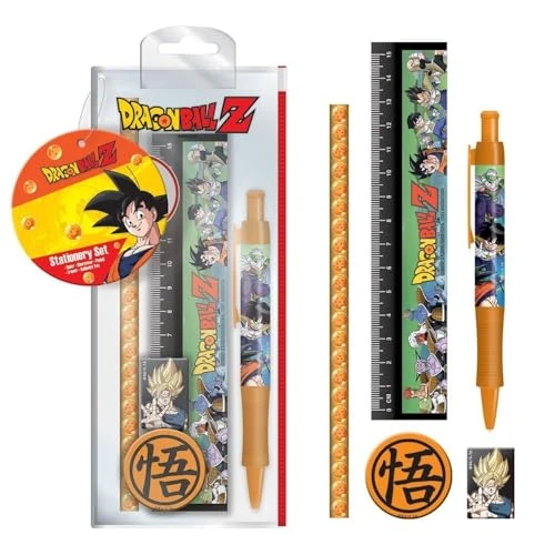 Tijdelijke aanbieding: Pyramid Dragon Ball Z Briefpapier 5-delige set van 10.94 € naar 10.94 € (0.00% korting)