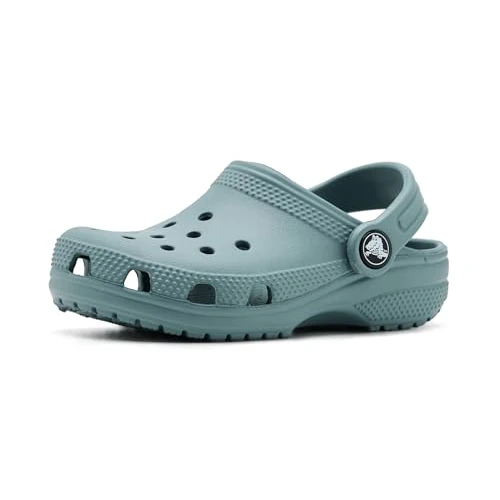 Crocs Classic Clog T, Zoccoli Unisex - Bambini e Ragazzi, Pond, 19/20 EU