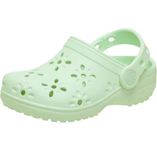 Offerta a tempo: Crocs Classic Floral Cut out Clog T, Zoccoli Unisex - Bambini e Ragazzi — 31% da 39,99 € a 27,57 €