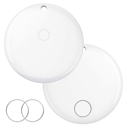 Offerta a tempo: iVANKY FusionFinder Smart Tag Air Tracker Tracciatore di Oggetti per Apple Find My (solo iOS) Traccia la Tua Chiave, Portamonete, Bagaglio, Zaino, Localizzatore con Batteria Sostituibile, IP67, 2 Pack - 71% da 34.99 € a 9.99 €