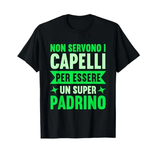 Offerta a tempo: Batessimo Futuro Padrino Super Padrino Maglietta - 15% da 18.99 € a 16.14 €