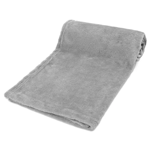 Oferta limitada: Aomig Manta Mascotas, Lana Coral 95x80cm, Gris de 8.99 € a 6.99 € (ahorro 22%)