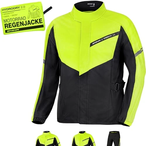 Oferta limitada: SHIMA HYDRODRY 2.0 Impermeable Chaqueta Ropa Moto Hombre Mujer Chubasquero Capa de Iluvia para Traje Agua Visibilidad Transpirable Impermeável Invierno (Chaquetas Unisex, Fluo, 3XL) de 39.71 € a 39.71 € (ahorro 0.00%)