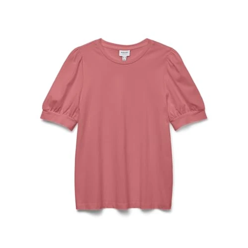 Oferta limitada: VERO MODA Vmkerry 2/4 O-Neck Top VMA Noos, Camiseta Mujer, Rosa, M de 15.70 € a 15.70 € (ahorro 0.00%)