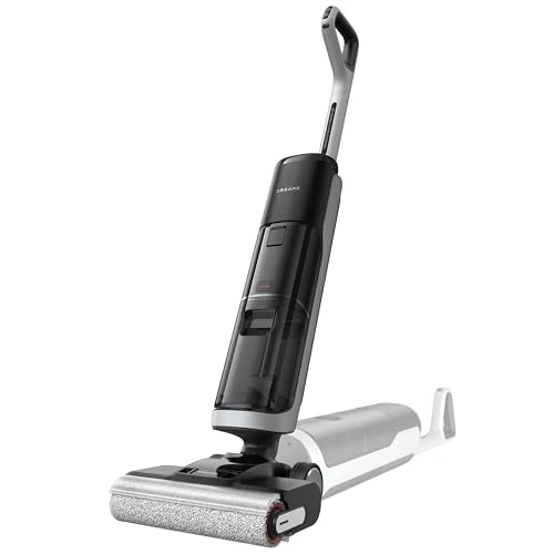 dreame H14 Pro Nass- und Trockensauger, 180° Lie-Flat, 60 °C Bürstenpflege, 5-min Trocknung, automatische Lösungsmittelverteilung, App-Steuerung, Doppelrotationsbürste, 18.000Pa Saugkraft, Doppelkante