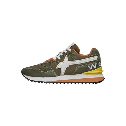 w6yz Yak-m. Men's Lace Up Shoes, Khaki, 9 UK