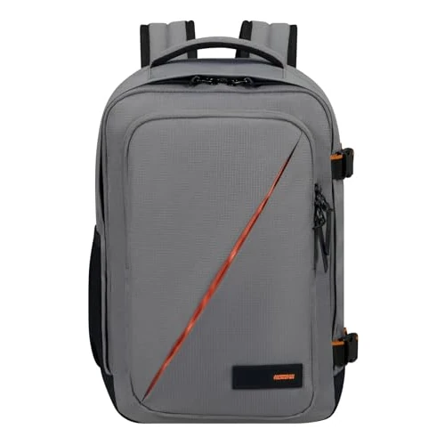 Zeitlich begrenztes Angebot: American Tourister Take2Cabin - Ryanair Kabinentasche 25 x 20 x 40 cm, 24 l, 0,40 kg, Handgepäck, Flugzeug-Rucksack S Untersitz, Grau (Dark Grey) von 44.95 € auf 31.46 € (30% Rabatt)