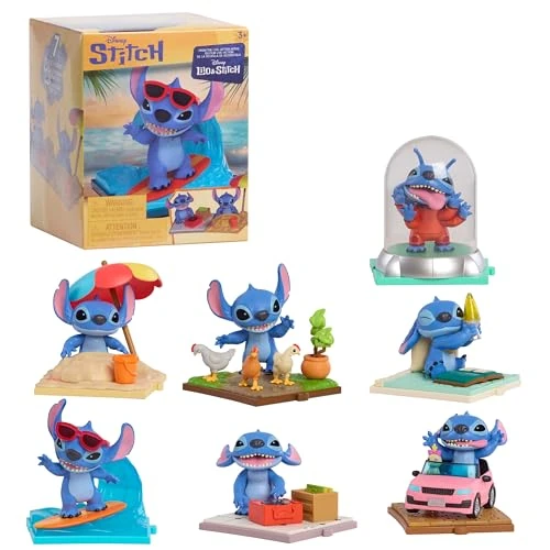 Limitiertes Angebot: Just Play Stitch LA Movie Time Collectible Figs von 15.99 EUR auf 4.99 EUR (Spare 69%)