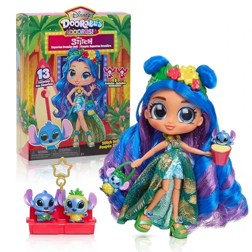 Zeitlich begrenztes Angebot: Disney Doorables ADOORBS Stitch Puppe, Sammelpuppen, Kinderspielzeug ab 5 Jahren von Just Play, 27.94 von 20.97 € auf 18.64 € (11% Rabatt)