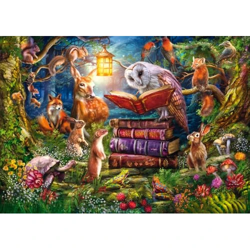 Waldgeschichten zur Nacht, 69,3 cm x 49,3 cm