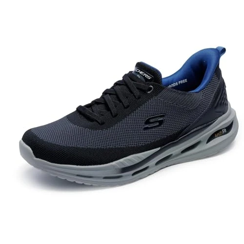 Zeitlich begrenztes Angebot: Skechers Herren Arch Fit Orvan Kincade Turnschuhe, Black Knit / Synthetic, 47.5 EU von 89.95 € auf 86.05 € (4% Rabatt)