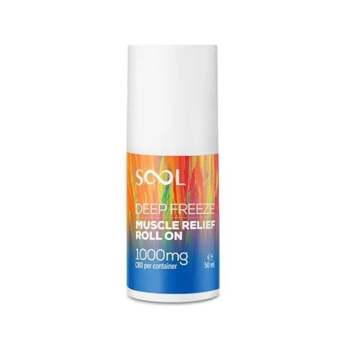 Offre limitee: SOOL Crème Roll-On Effet Froid Intense CBD 50ml, 1000mg I Pour les Articulations et les Muscles | Application Facile de 24.99 EUR a 24.99 EUR (economie 0%)