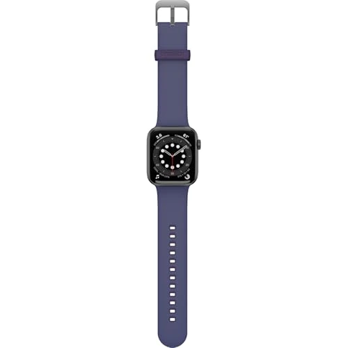 Offerta a tempo: OtterBox All Day Cinturino per Apple Watch 40/41/42mm, morbido al tatto e resistente all'usura, cinturino in Silicone per Apple Watch, Viola Scuro - 32% da 29.99 € a 20.27 €